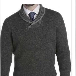 Joseph Abboud  shawl collar classic fit very thick sweater.Never worn.Retail 120